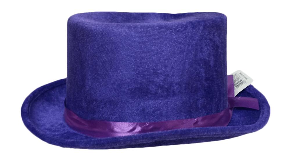 Velvet Top Hat - Purple