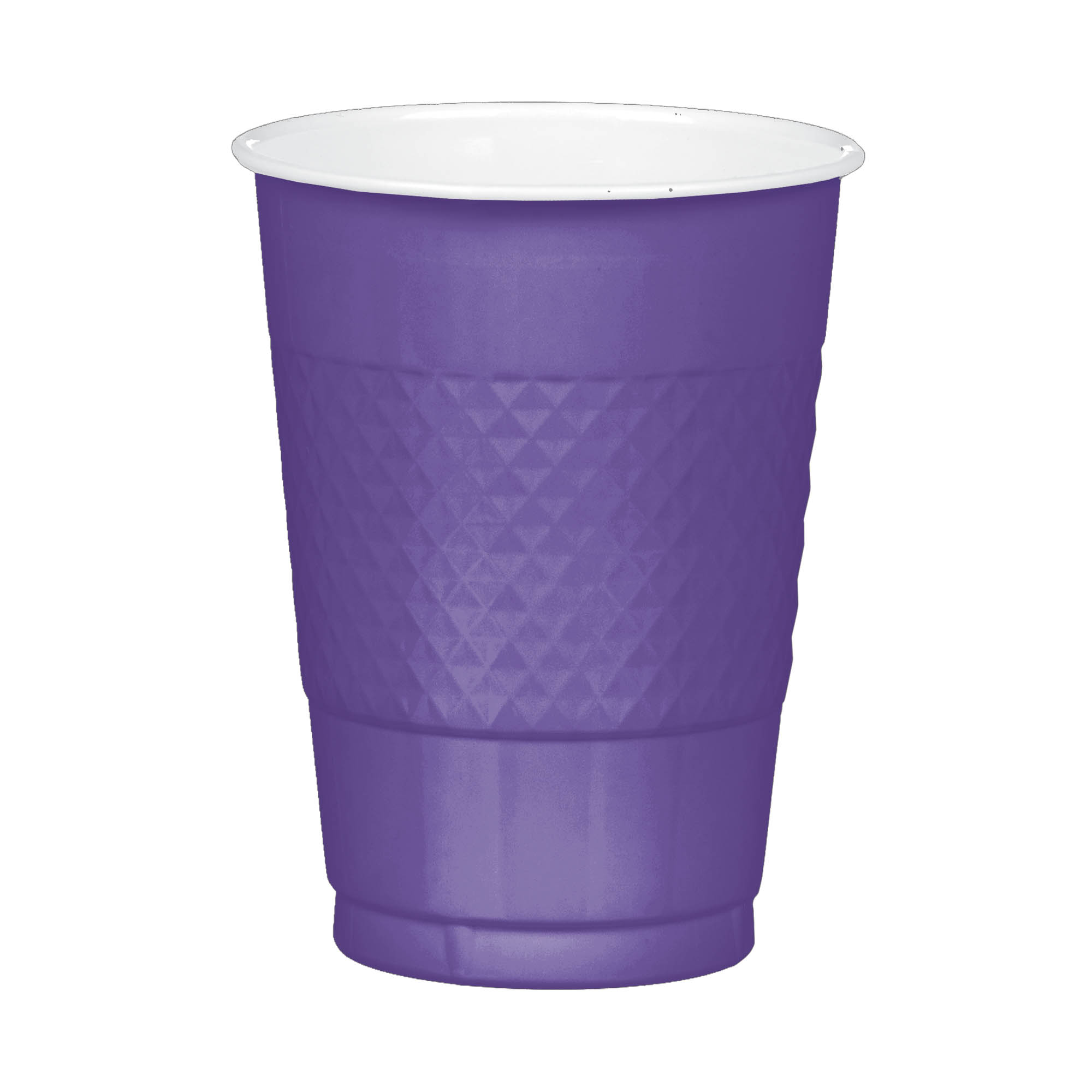 16 Oz Plst Cup 20 Ct-Purple - Webhats.com