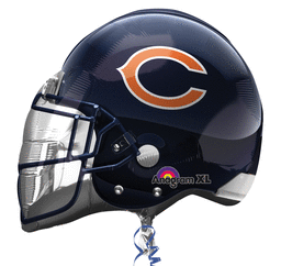 Chicago Bears Balloon 21in x 17in - Helmet