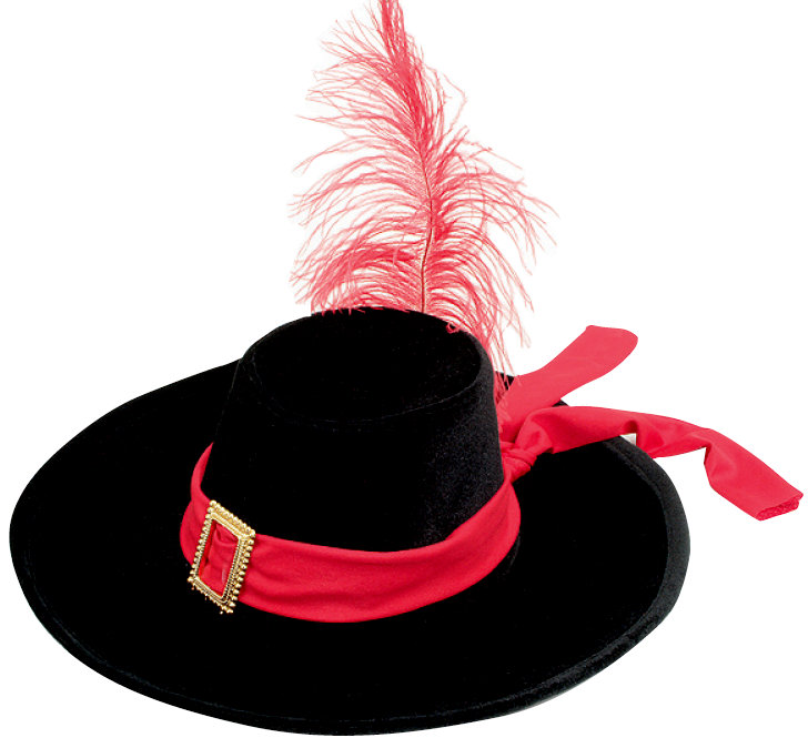 spanish hat with feather