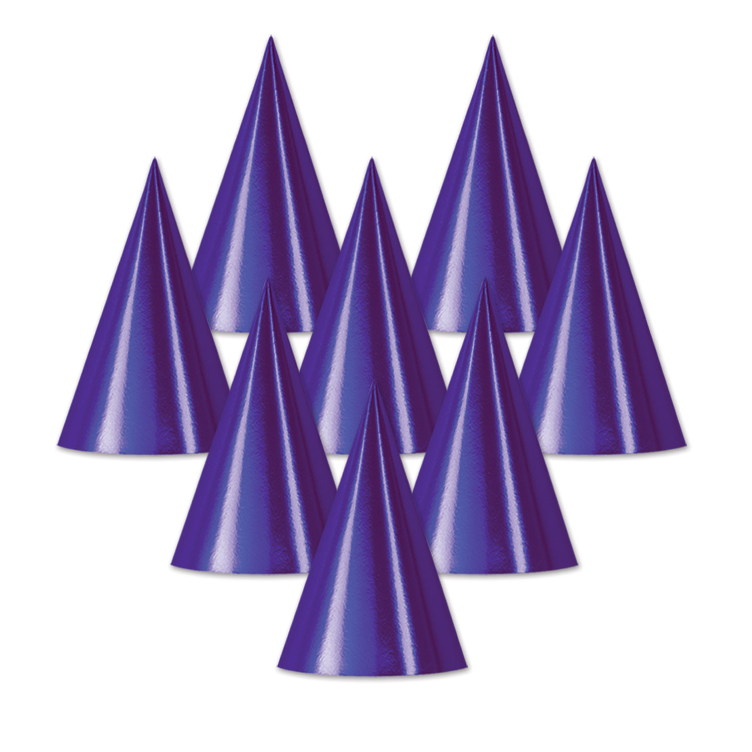 purple cone hat