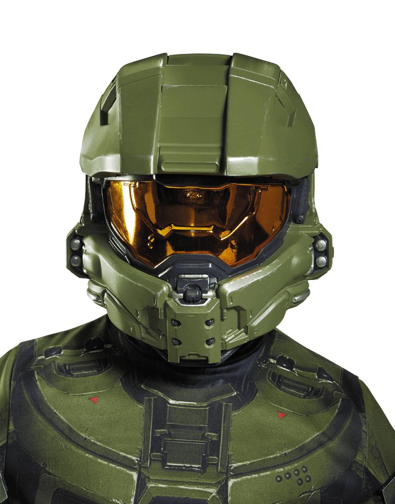 Halo (Microsoft) Master Chief Child Half Mask One Size Child - Webhats.com