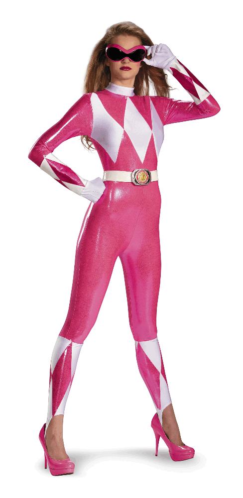 Power Rangers - Mighty Morphin (Saban) Pink Ranger Sassy Bodysuit S (4 ...