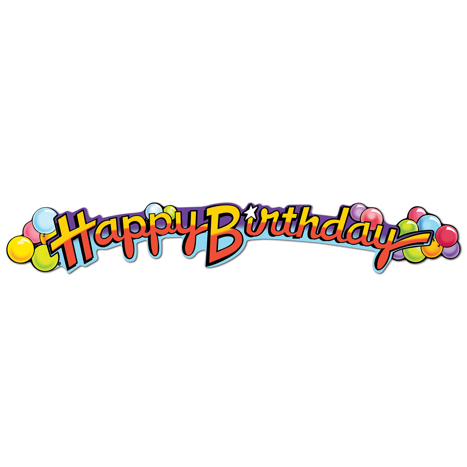 Happy Birthday Streamer - Webhats.com