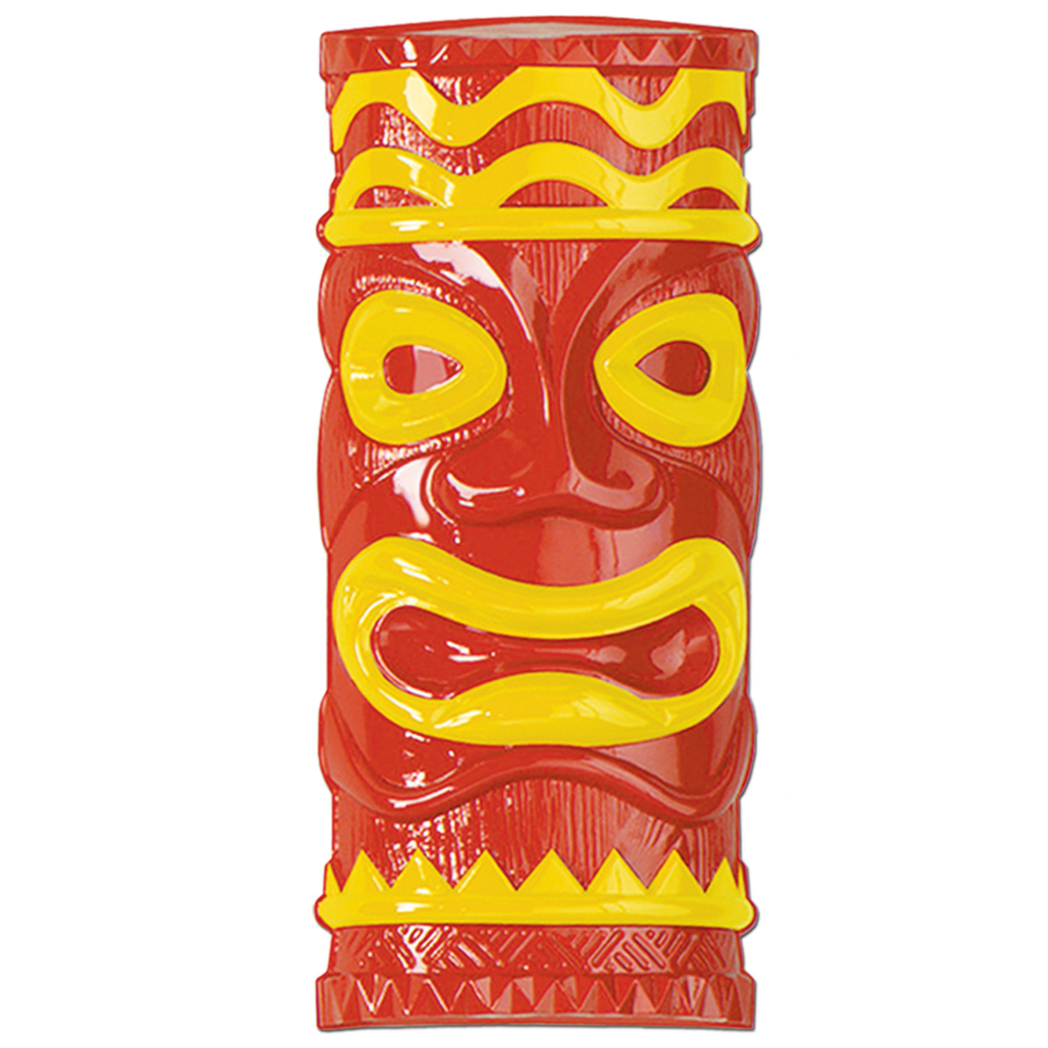 plastic tiki statues